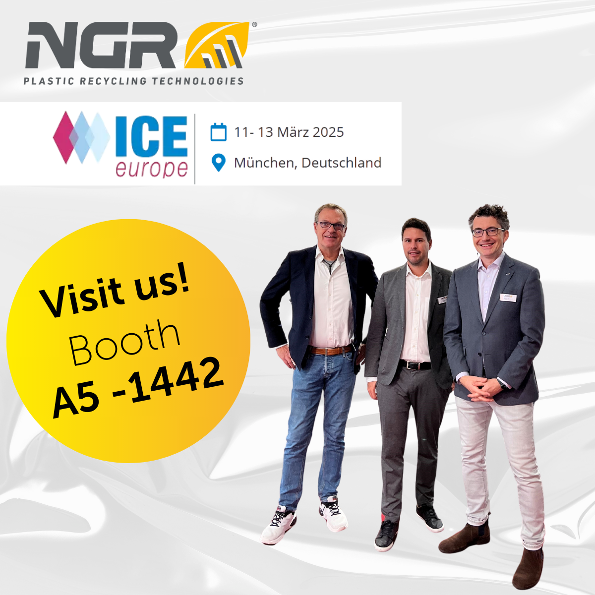 Start in die Messesaison mit der ICE in München